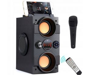 Głośnik Bluetooth Feegar Radio karaoke + mikrofon